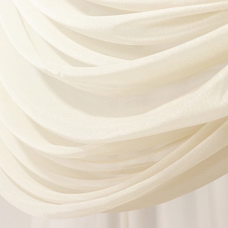 5 ft x 32 ft Sheer Chiffon Curtain Backdrop Drapery Panel