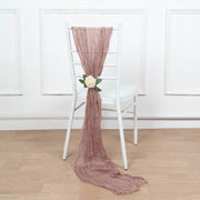 5 Gauze Cheesecloth Chair Sashes