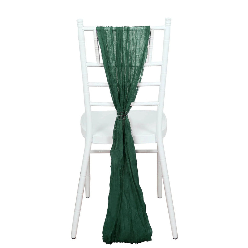 5 Gauze Cheesecloth Chair Sashes