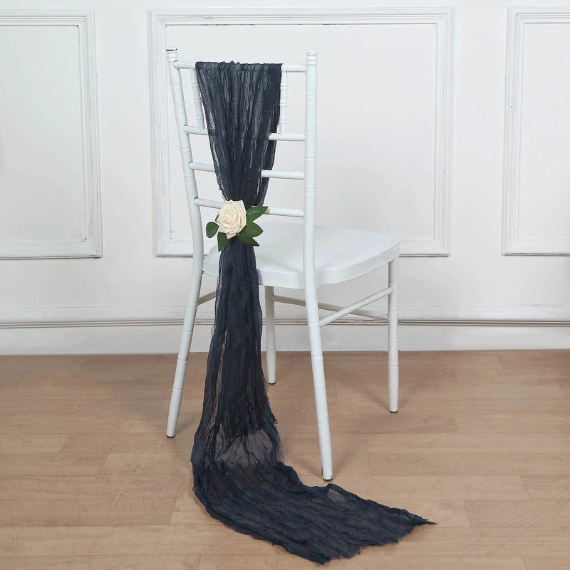 5 Gauze Cheesecloth Chair Sashes