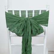 5 Gauze Cheesecloth Chair Sashes