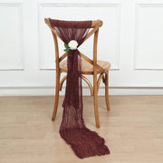 5 Gauze Cheesecloth Chair Sashes