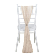 5 Gauze Cheesecloth Chair Sashes