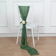 5 Gauze Cheesecloth Chair Sashes