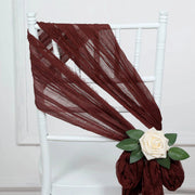 5 Gauze Cheesecloth Chair Sashes