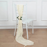 5 Gauze Cheesecloth Chair Sashes