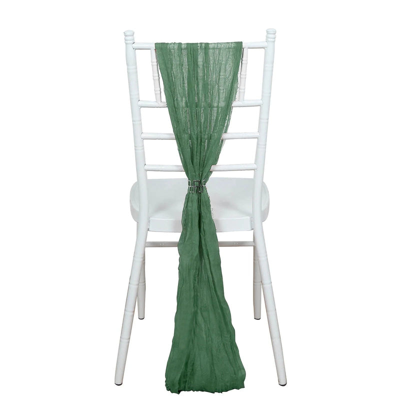 5 Gauze Cheesecloth Chair Sashes