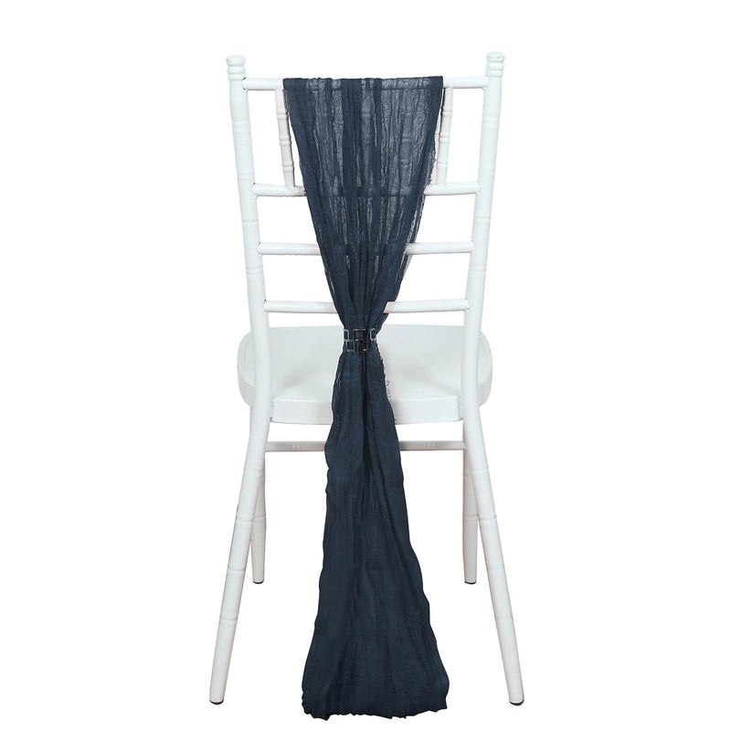 5 Gauze Cheesecloth Chair Sashes