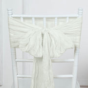 5 Gauze Cheesecloth Chair Sashes