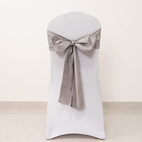5 Lamour Satin Chair Sashes
