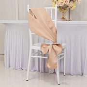 5 Lamour Satin Chair Sashes