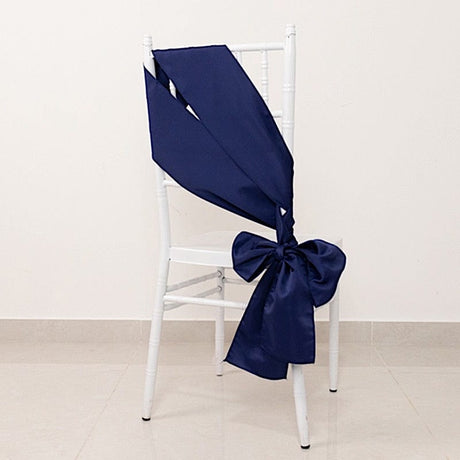 5 Lamour Satin Chair Sashes
