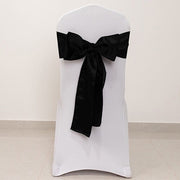 5 Lamour Satin Chair Sashes