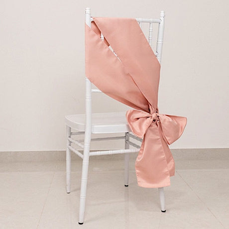 5 Lamour Satin Chair Sashes