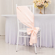 5 Lamour Satin Chair Sashes