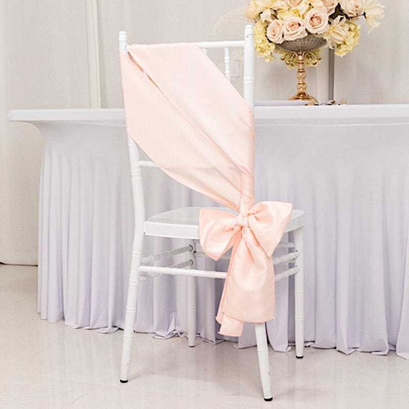5 Lamour Satin Chair Sashes