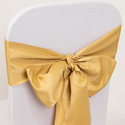 5 Lamour Satin Chair Sashes