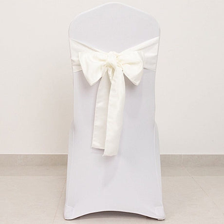 5 Lamour Satin Chair Sashes