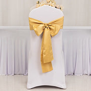 5 Lamour Satin Chair Sashes
