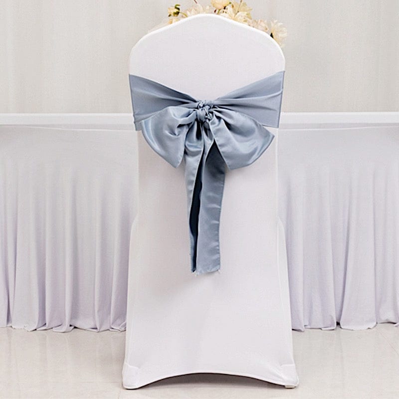 5 Lamour Satin Chair Sashes