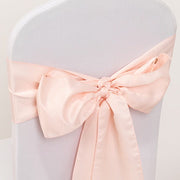 5 Lamour Satin Chair Sashes