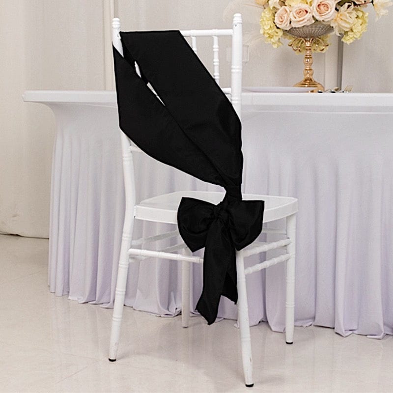 5 Lamour Satin Chair Sashes