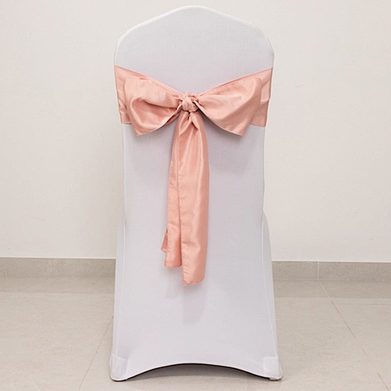 5 Lamour Satin Chair Sashes