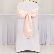 5 Lamour Satin Chair Sashes
