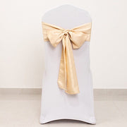 5 Lamour Satin Chair Sashes