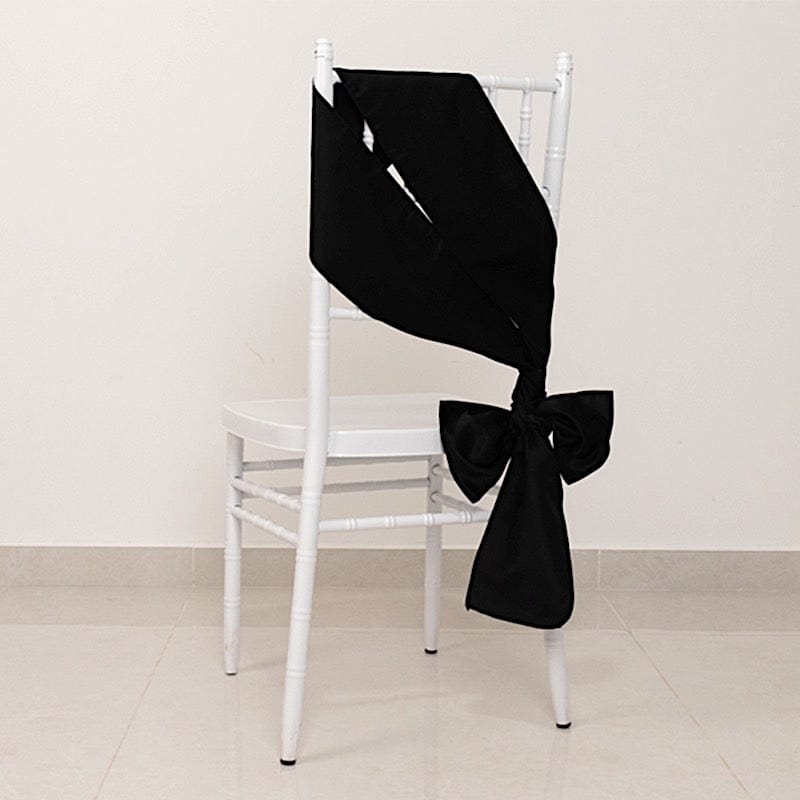 5 Lamour Satin Chair Sashes