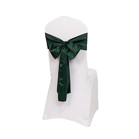 5 Lamour Satin Chair Sashes SASH_LAMR_HUNT