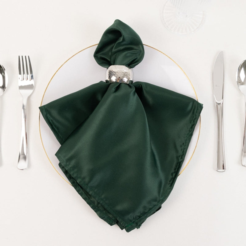 5 Lamour Satin Napkins