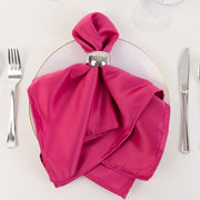 5 Lamour Satin Napkins