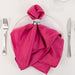 5 Lamour Satin Napkins