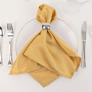 5 Lamour Satin Napkins