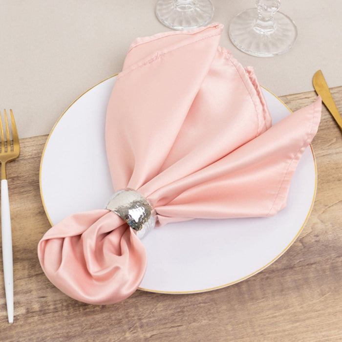 5 Lamour Satin Napkins