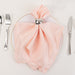 5 Lamour Satin Napkins