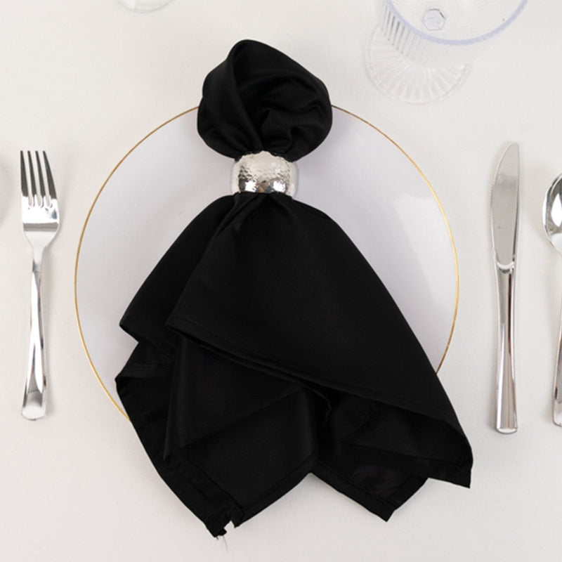 5 Lamour Satin Napkins