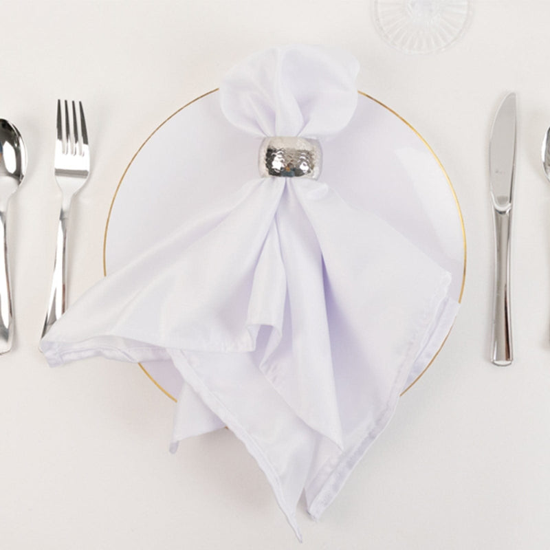 5 Lamour Satin Napkins