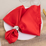 5 Lamour Satin Napkins