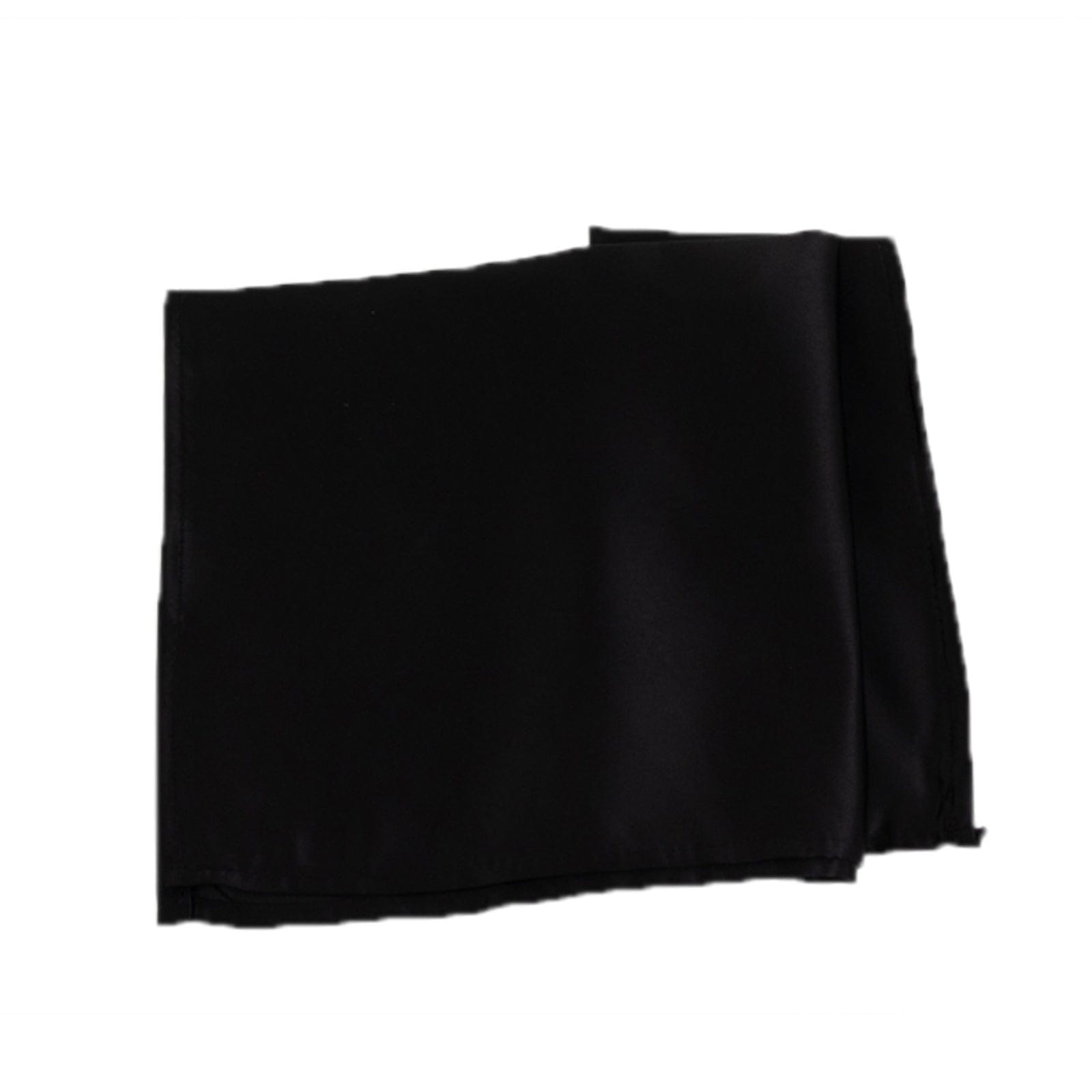 5 Lamour Satin Napkins NAP_LAMR_BLK