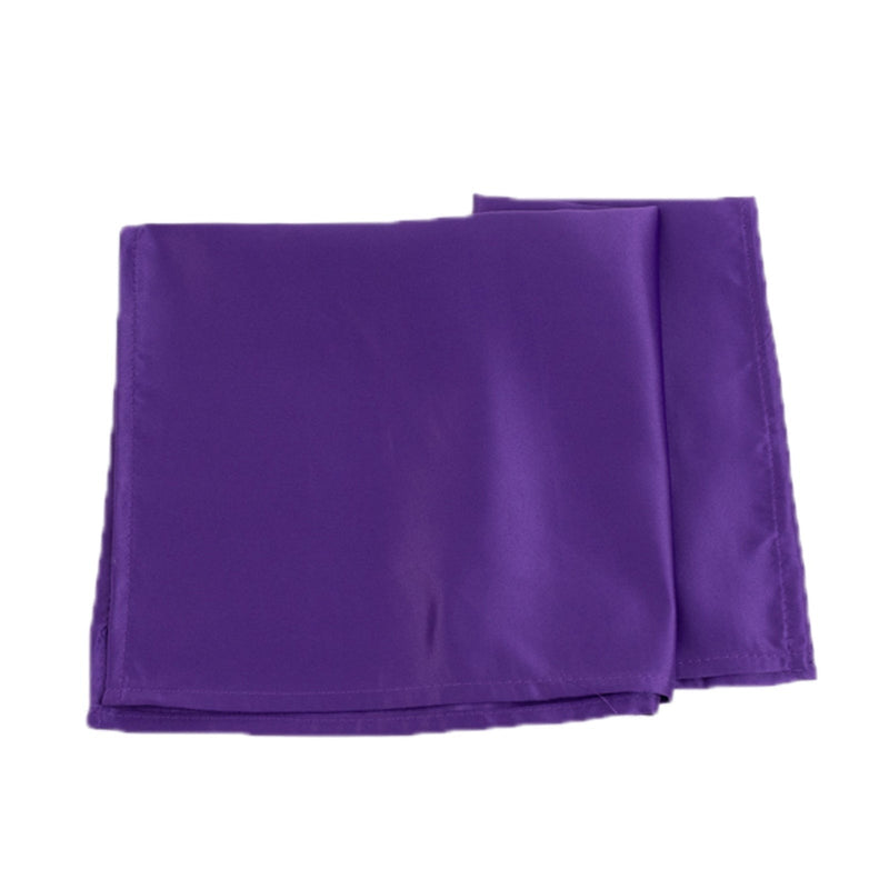 5 Lamour Satin Napkins NAP_LAMR_PURP