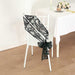 5 Leaf Vine Embroidered Sequin Tulle Chair Sashes