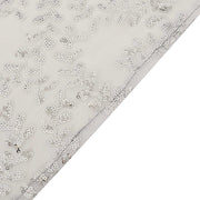 5 Leaf Vine Embroidered Sequin Tulle Chair Sashes