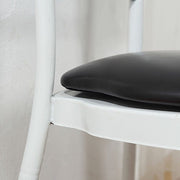 5 Leather 16" Chiavari Chair Cushions with Wood Backing