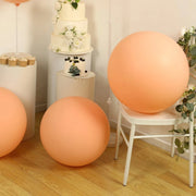 5 Matte Pastel 36" Biodegradable Party Balloons