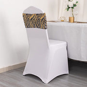 5 Mesh with Embroidered Sequins Chair Sashes