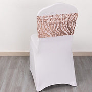 5 Mesh with Embroidered Sequins Chair Sashes