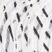 5 Mesh with Embroidered Sequins Chair Sashes