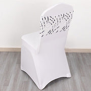 5 Mesh with Embroidered Sequins Chair Sashes